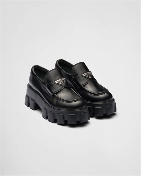 creepers prada femme|prada monolith platform loafers.